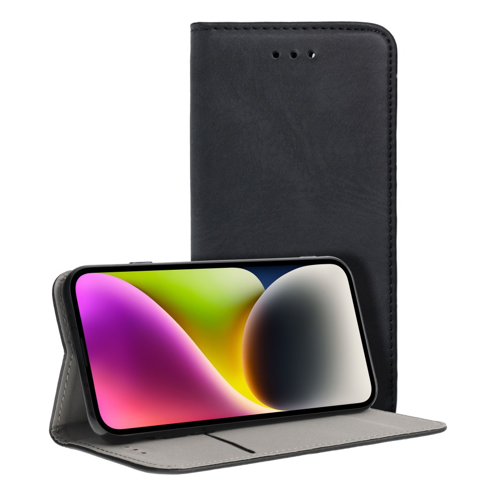 Knižkové puzdro SMART MAGNETO pre Samsung Galaxy A16 / A16 5G čierne