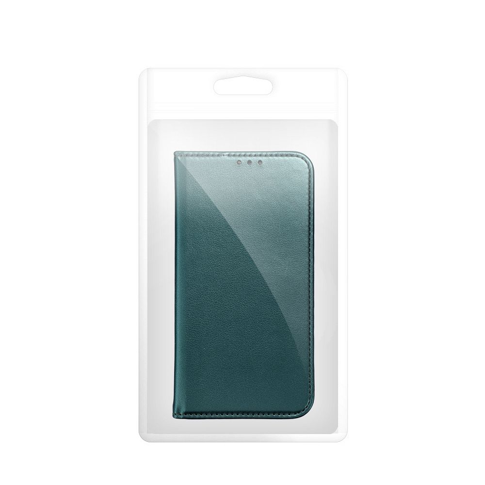 Knižkové puzdro SMART MAGNETO pre Samsung Galaxy A16 / A16 5G tmavozelené