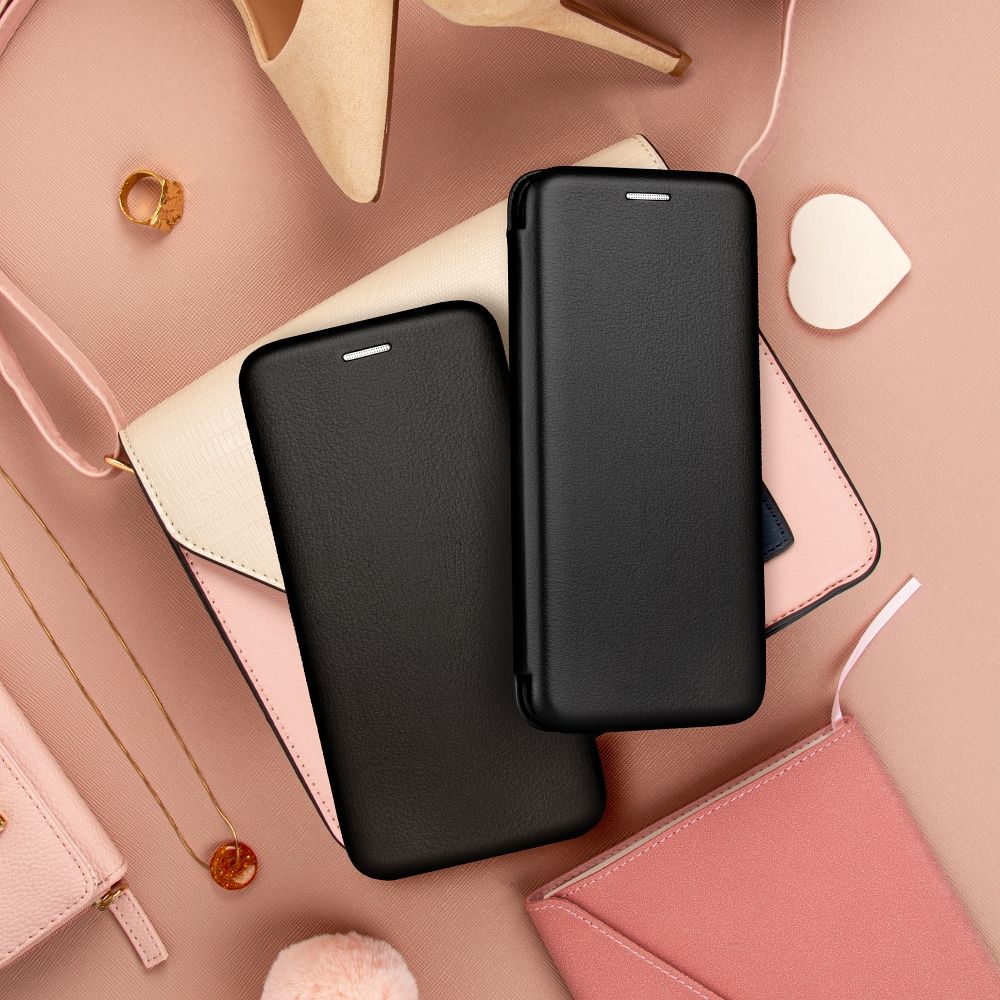 Knižkové puzdro ELEGANCE pre Samsung Galaxy S25 Plus čierne