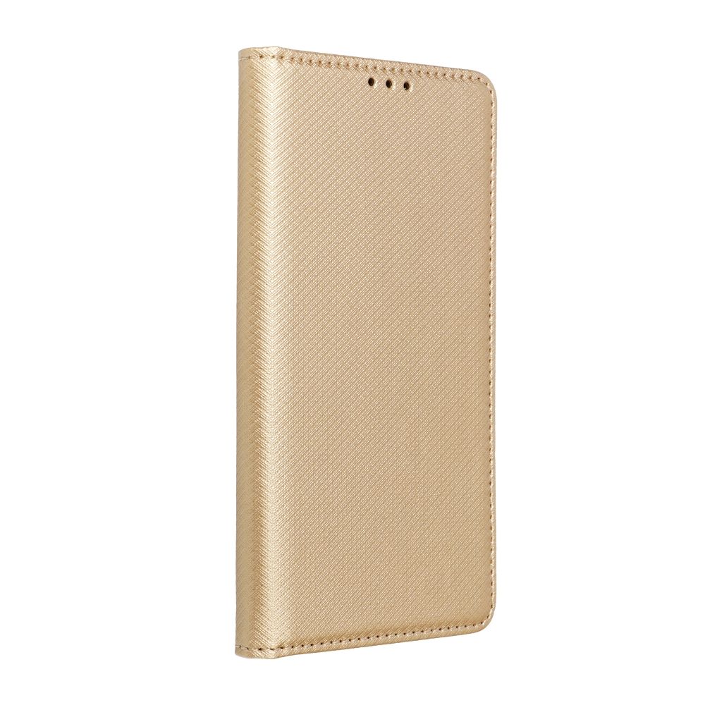 SMART CASE Kniha pre Samsung Galaxy S25 zlatá