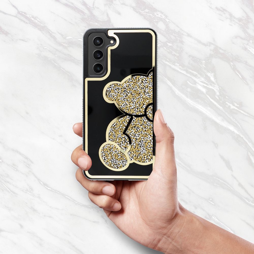 Púzdro MEDVÍDIKA pre Samsung Galaxy S25 zlaté