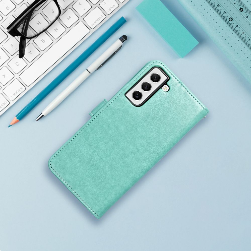 Knižkové puzdro MEZZO pre lapač snov Samsung Galaxy S25 zelené