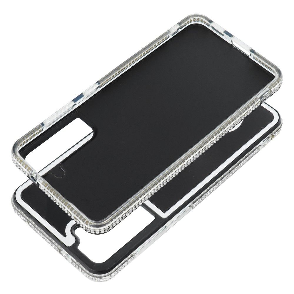 Púzdro MEDVÍDIKA pre Samsung Galaxy S25 strieborné