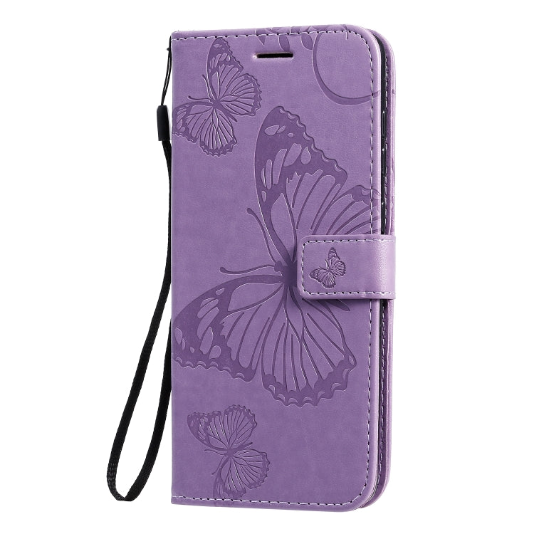 BUTTERFLY Knižkové puzdro pre Samsung Galaxy A71 - fialové