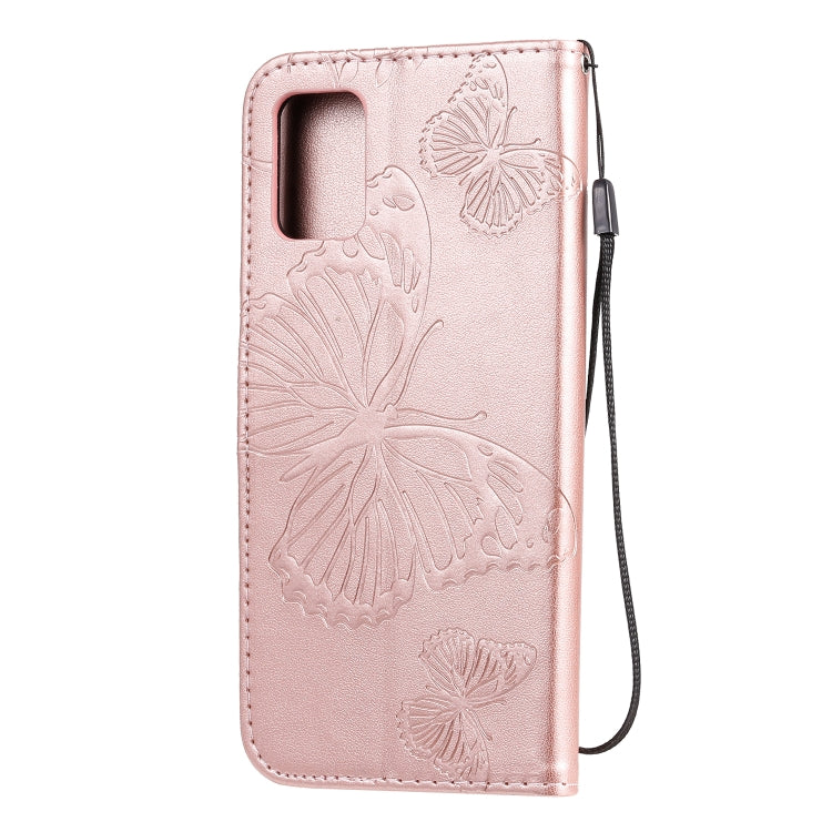 BUTTERFLY Knižkové puzdro pre Samsung Galaxy A71 - ružové