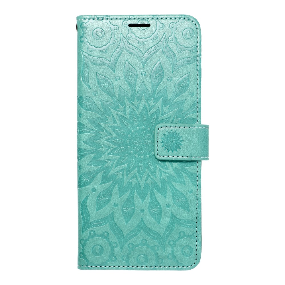 9D SKLO + PÚZDRO 2v1 pre Samsung Galaxy A52 / A52 5G / A52s mandala zelené