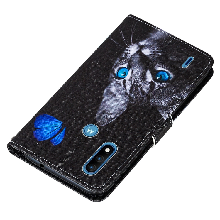 9D SKLO + PÚZDRO 2v1 pre Motorola Moto E7 Power - Knížkove puzdro ART cat