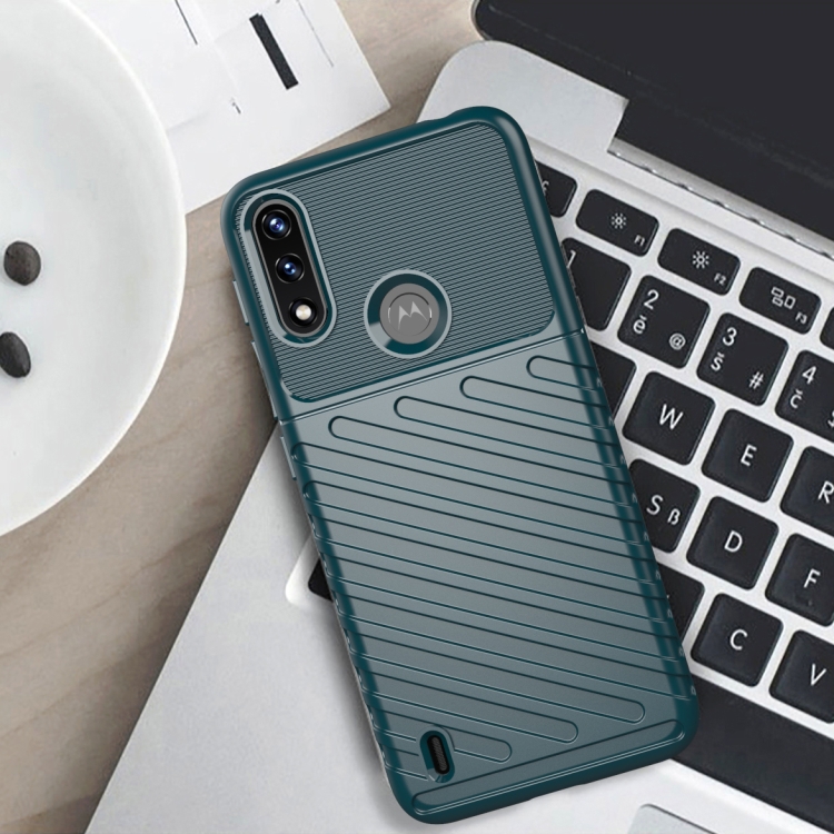 Silikónový kryt pre Motorola Moto E7 Power - Thunder zelené