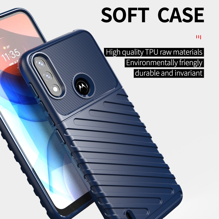 Silikónový kryt pre Motorola Moto E7 Power - Thunder modré