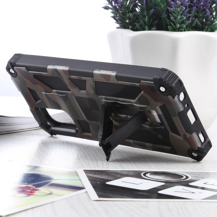 9D SKLO + PÚZDRO 2v1 pre SAMSUNG GALAXY A03s - Camouflage Armor