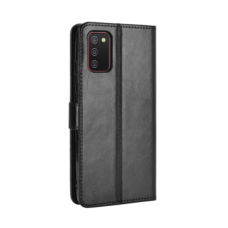 Knižkové Puzdro Solid na Samsung Galaxy A03s - čierne