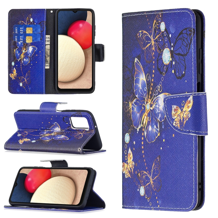 Knižkové Puzdro Fancy na Samsung Galaxy A03s - Butterfly 02
