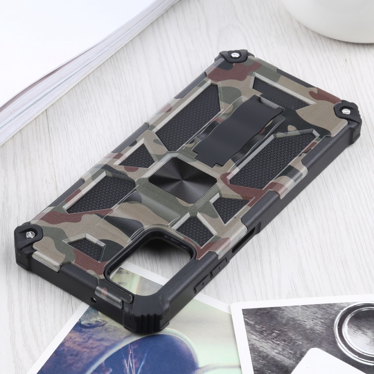 Tvrdený kryt na Samsung Galaxy A03s - Camouflage Armor