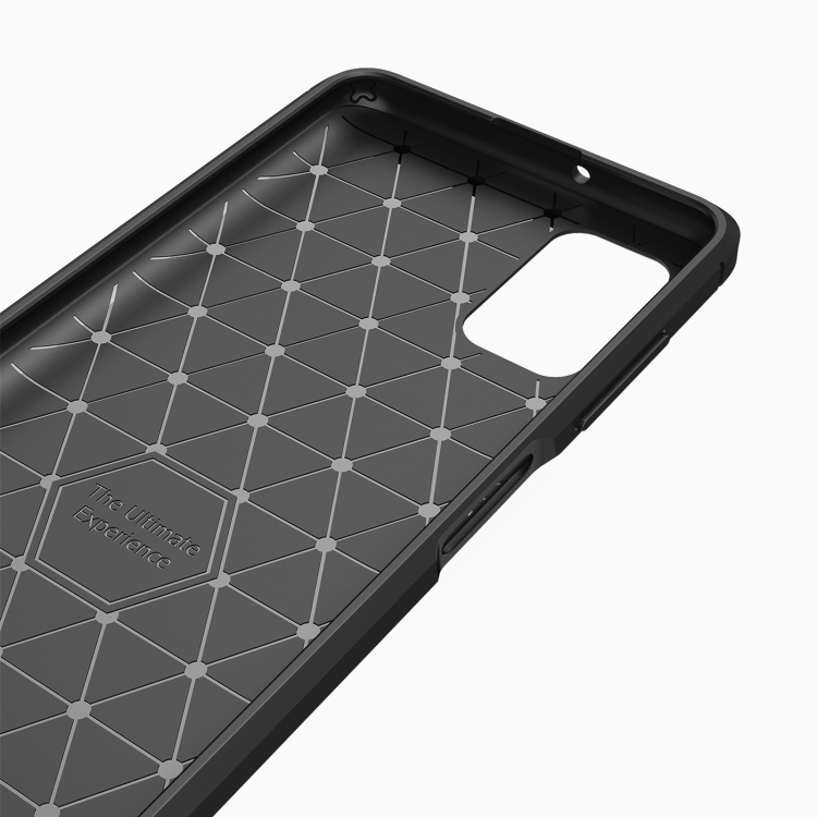 Silikónový kryt na Samsung Galaxy A03s - Carbon čierne