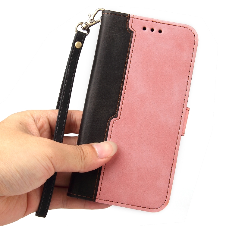 Knižkové puzdro Business pre Motorola Moto G10 / G20 / G30 - ružové