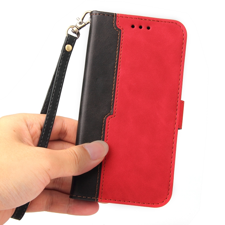 Knižkové puzdro Business pre Motorola Moto G10 / G20 / G30 - červené