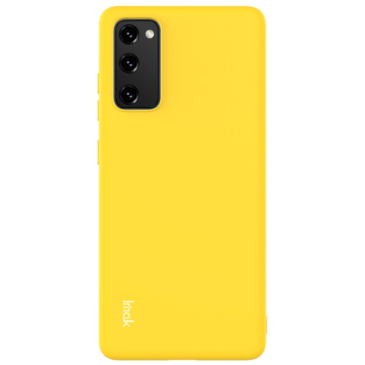 9D SKLO + PÚZDRO 2v1 pre Samsung Galaxy S20 FE - Silikónové žlté