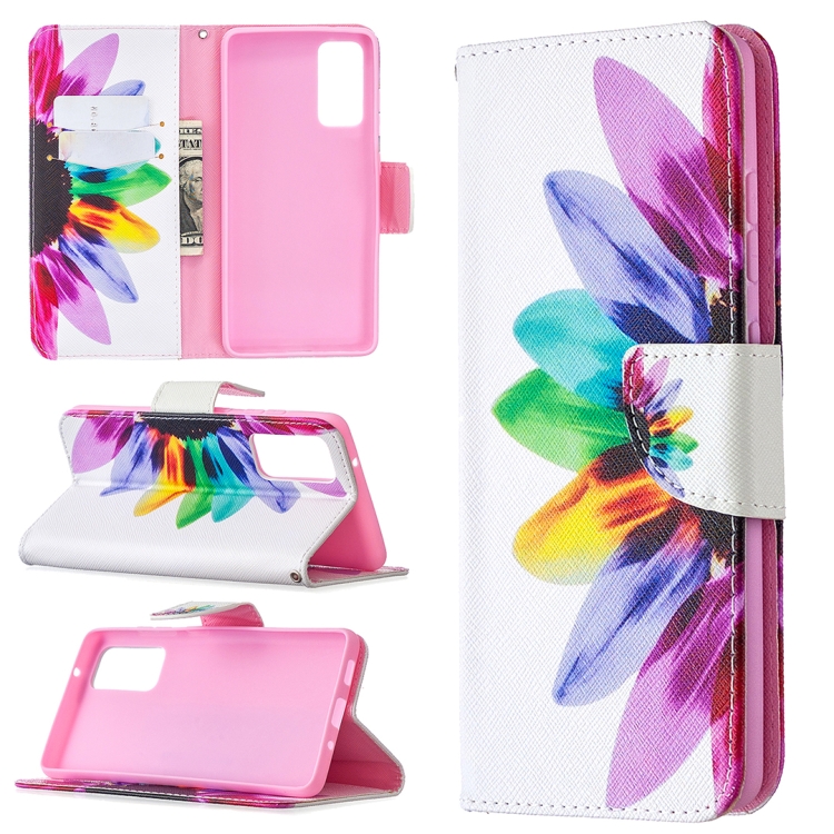 Knižkové Puzdro na Samsung Galaxy S20 FE - ART SunFlower
