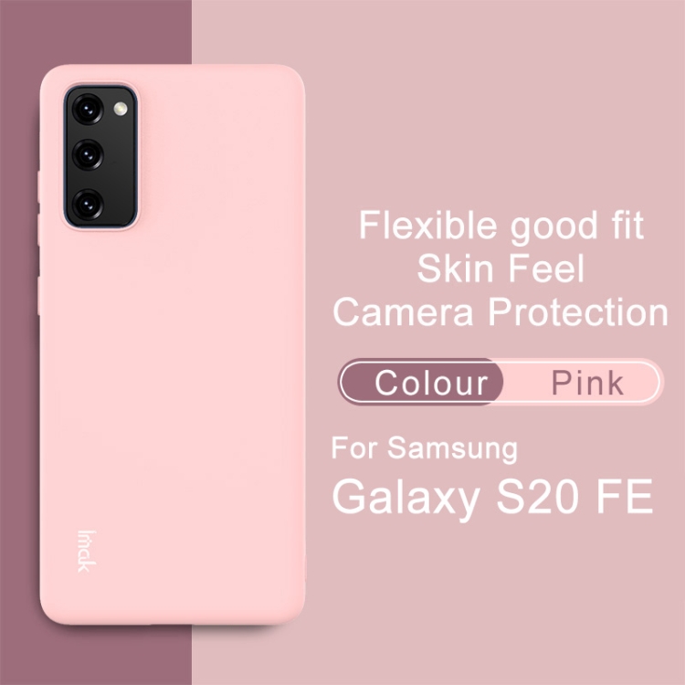 Silikonové púzdro na Samsung Galaxy S20 FE - ružové