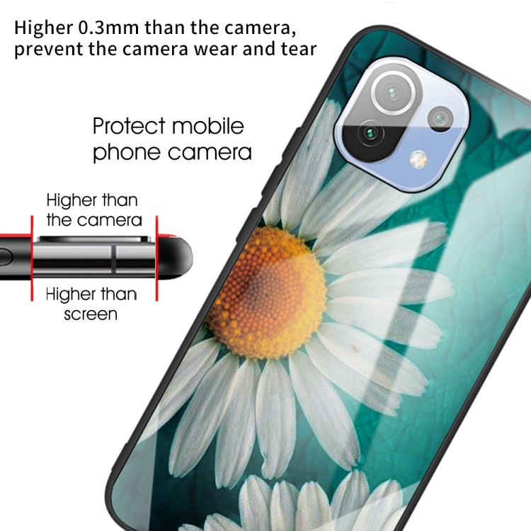 KERAMICKÁ FÓLIA + PUZDRO pre Xiaomi Mi 11 - Tvrdené flowers