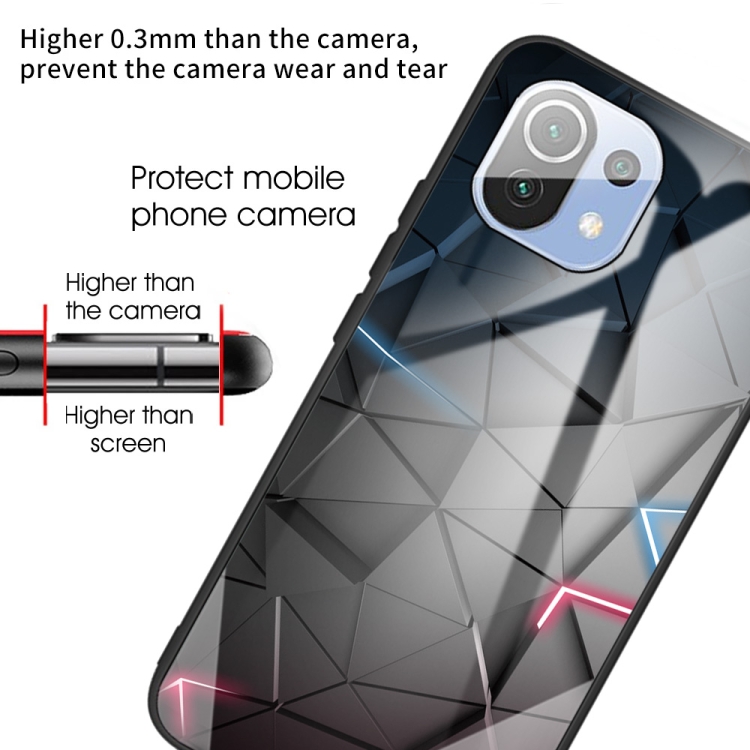 KERAMICKÁ FÓLIA + PUZDRO pre Xiaomi Mi 11 - Tvrdené rhombus