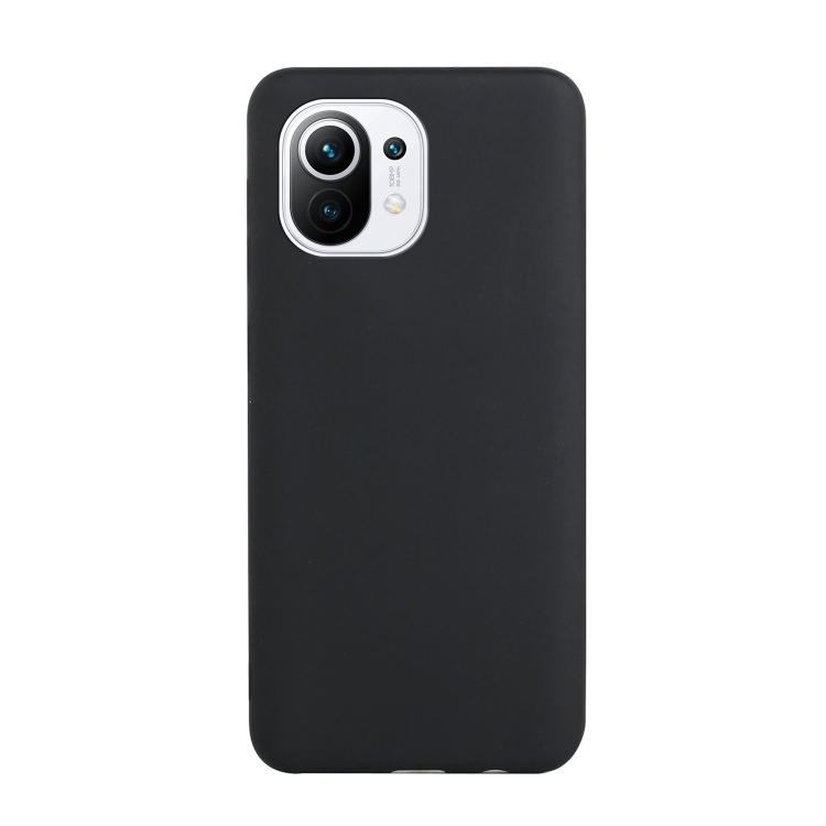 Silikónové puzdro pre Xiaomi Mi 11 - čierne