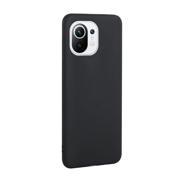 Silikónové puzdro pre Xiaomi Mi 11 - čierne