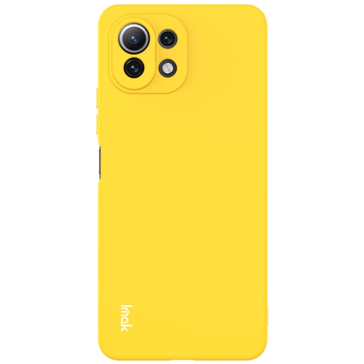 9D SKLO + PUZDRO 2v1 pre Xiaomi Mi 11 Lite 4G / 5G - žlté
