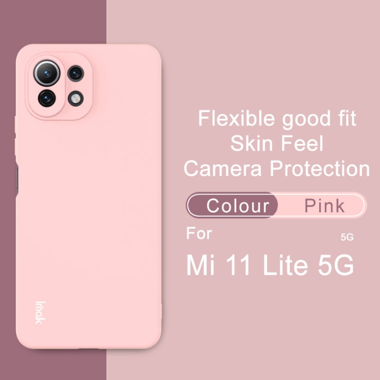 Silikónový obal pre Xiaomi Mi 11 Lite 4G / 5G - ružový