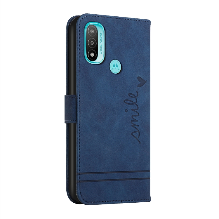 9D SKLO + PUZDRO 2v1 pre Motorola Moto E20 / E30 / E40 - Knižkové Smile hnedé