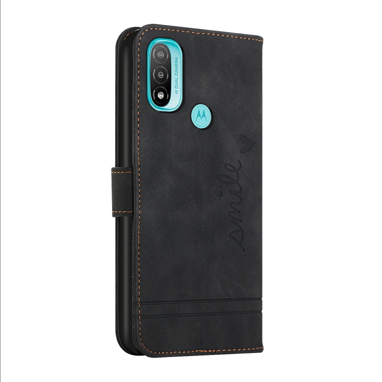 Knižkové puzdro Smile pre Motorola Moto E20 / E30 / E40 - čierne