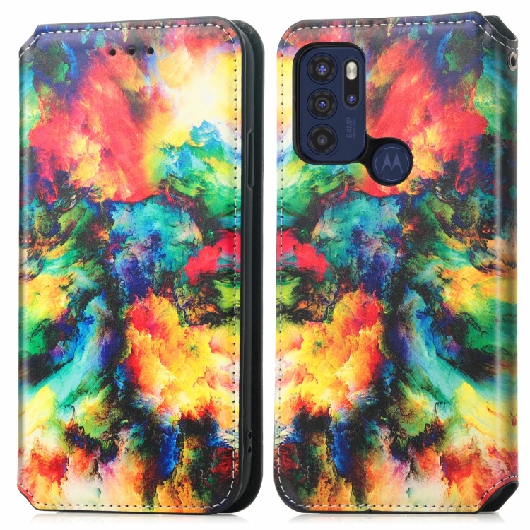 Knižkové puzdro pre Motorola Moto G60s - Colorful