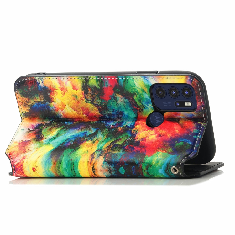 Knižkové puzdro pre Motorola Moto G60s - Colorful