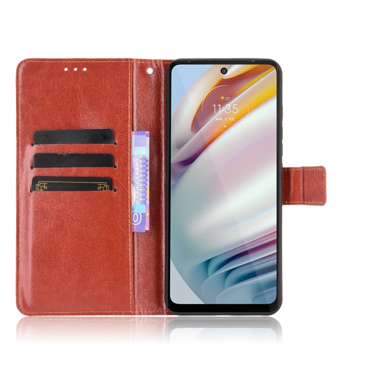 9D SKLO + PÚZDRO 2v1 pre Motorola Moto G60 - Knižkové Solid hnedé