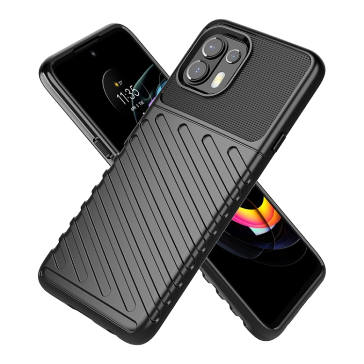 Silikonový kryt pre Motorola Moto Edge 20 Lite - Thunder čierne