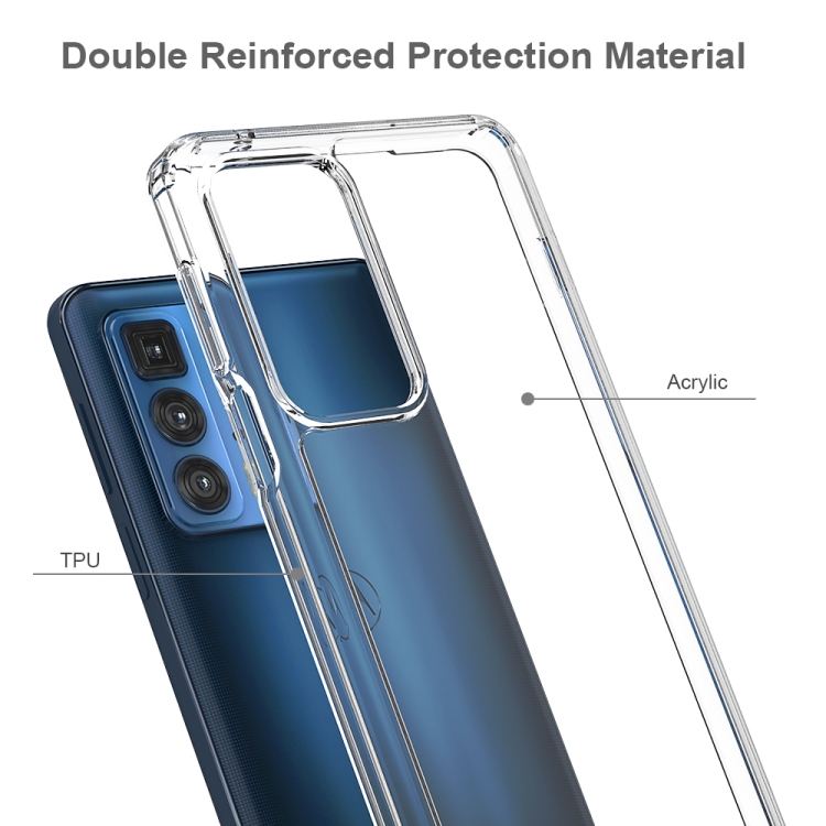 9D SKLO + PÚZDRO 2v1 pre Motorola Moto Edge 20 Pro - Acrylic Protective