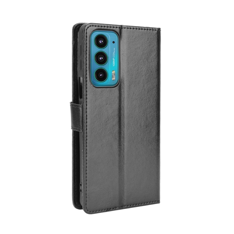 Knižkové puzdro pre Motorola Moto Edge 20 - Solid čierne
