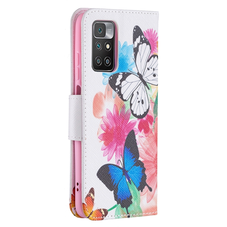 Knižkové puzdro Smart Fancy pre Xiaomi Redmi 10 / Redmi 10 2022 - Butterflies
