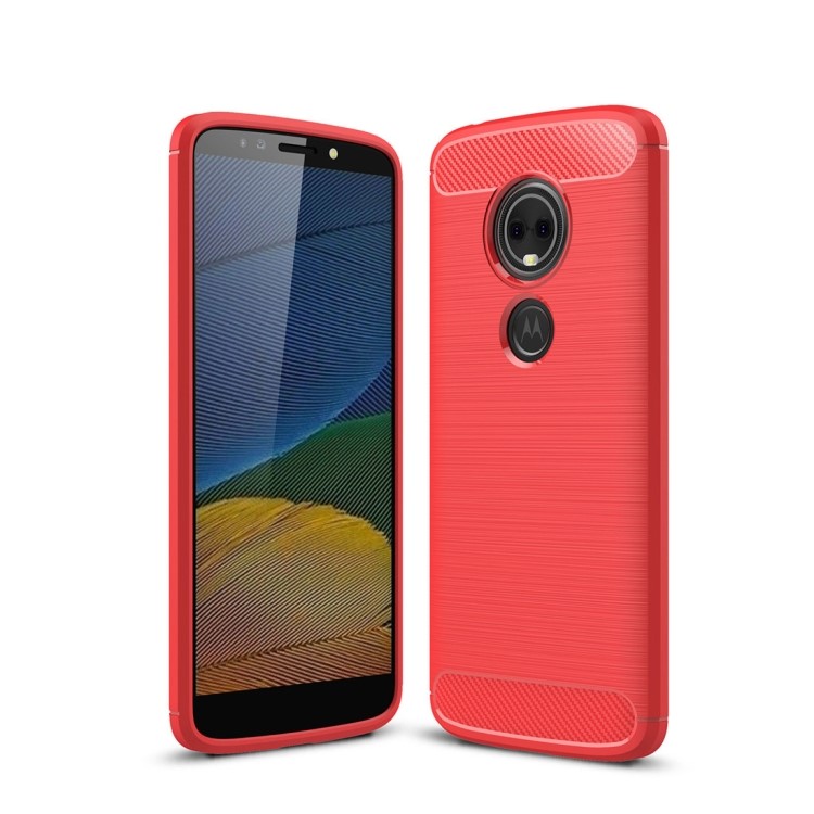 SKLO + PÚZDRO 2v1 pre Lenovo Motorola G6 Play / Moto E5 - carbon červené