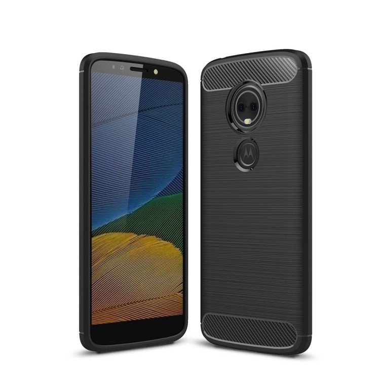 SKLO + PÚZDRO 2v1 pre Lenovo Motorola G6 Play / Moto E5 - carbon čierne