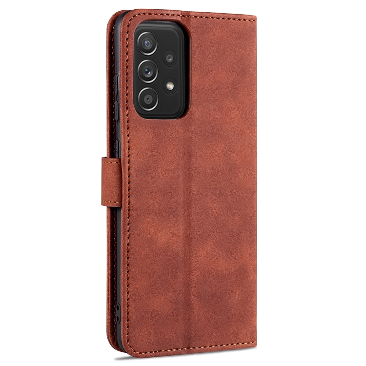 9D SKLO + PÚZDRO pre Samsung Galaxy A52 / A52 5G / A52s - Knižkové Calf hnedé