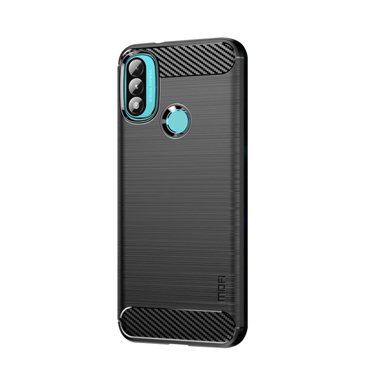 9D SKLO + PUZDRO 2v1 pre Motorola Moto E20 / E30 / E40 - Carbon čierne