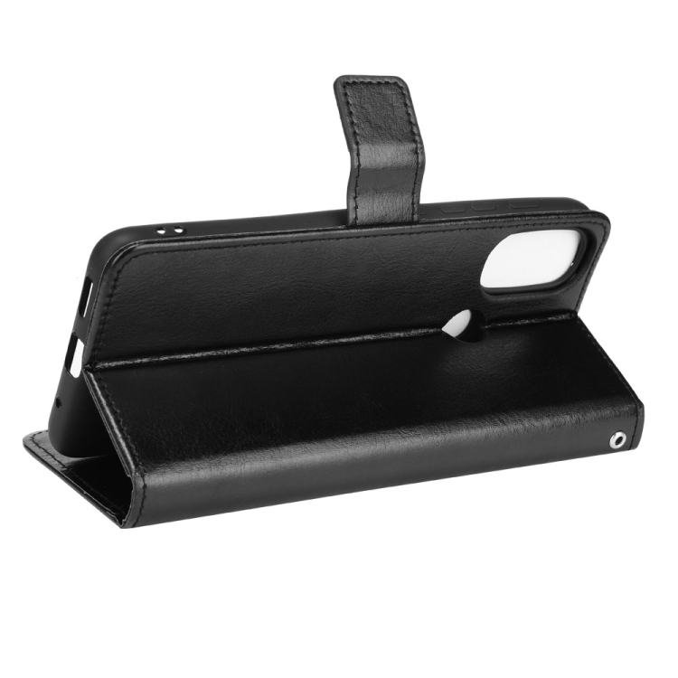 9D SKLO + PUZDRO 2v1 pre Motorola Moto E20 / E30 / E40 - Knižkové Solid čierne