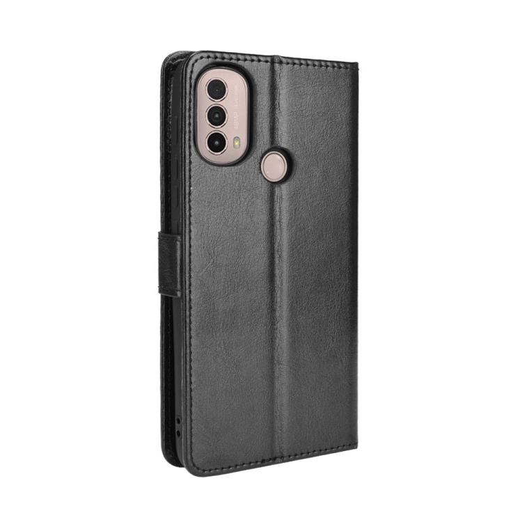 Knižkové puzdro pre Motorola Moto E20 / E30 / E40 - Solid čierne