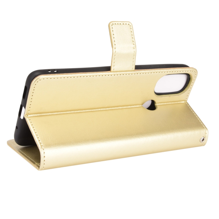Knižkové puzdro pre Motorola Moto E20 / E30 / E40 - Solid zlaté