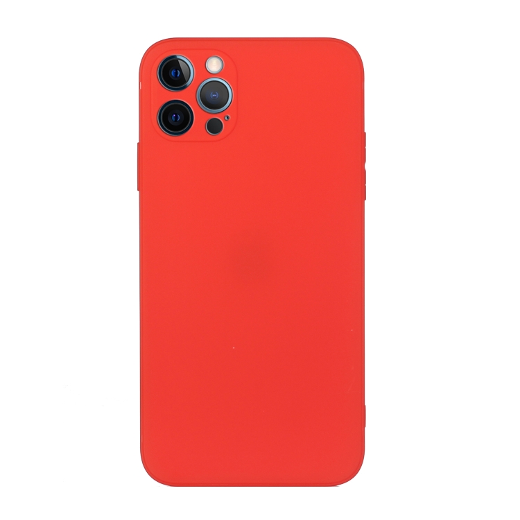 Silikónový kryt na Apple iPhone 12 / 12 Pro - červený