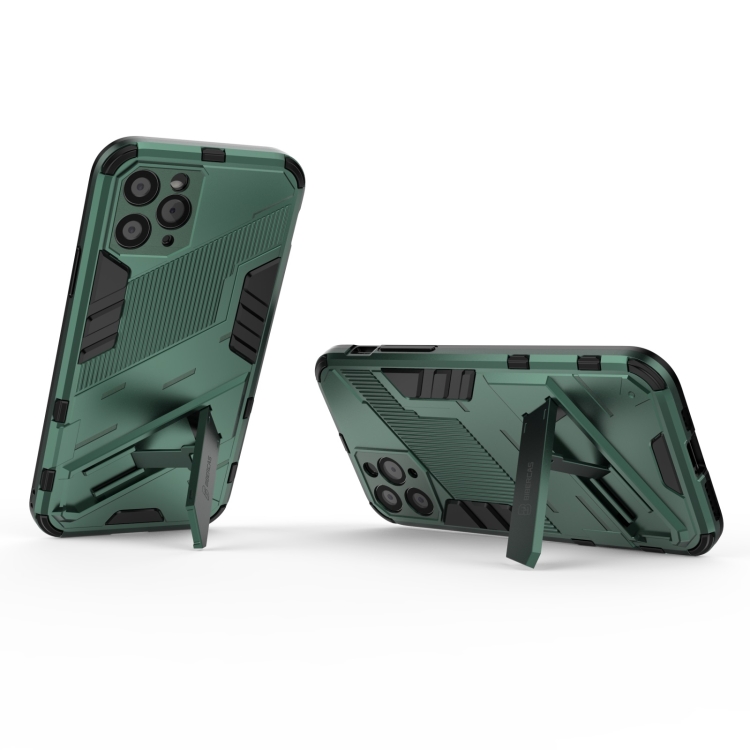 9D SKLO + KRYT 2v1 pre Apple iPhone 11 - Armor invisible zelené