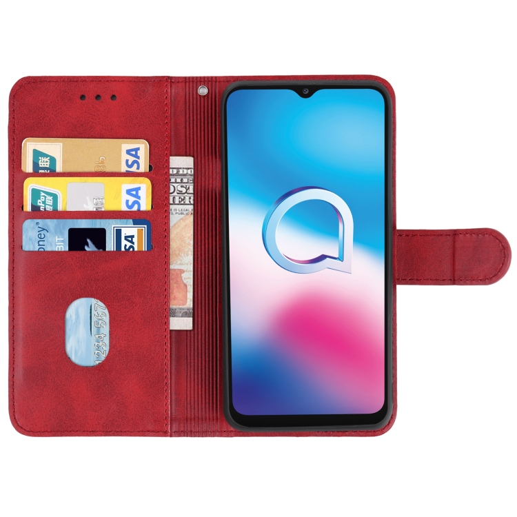Knižkové puzdro na Alcatel 3X 2020 – Solid, červené