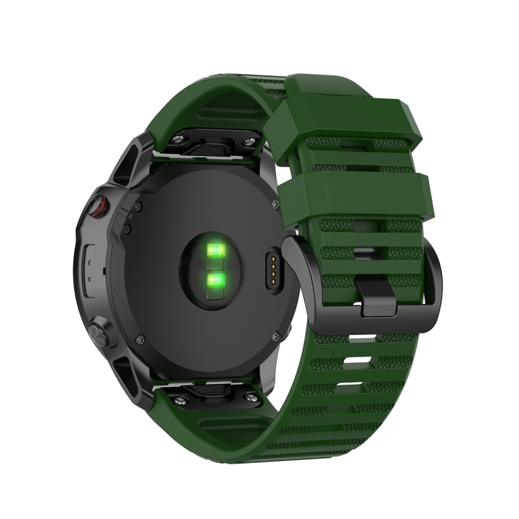 Remienok Garmin Fenix 6X - zelené