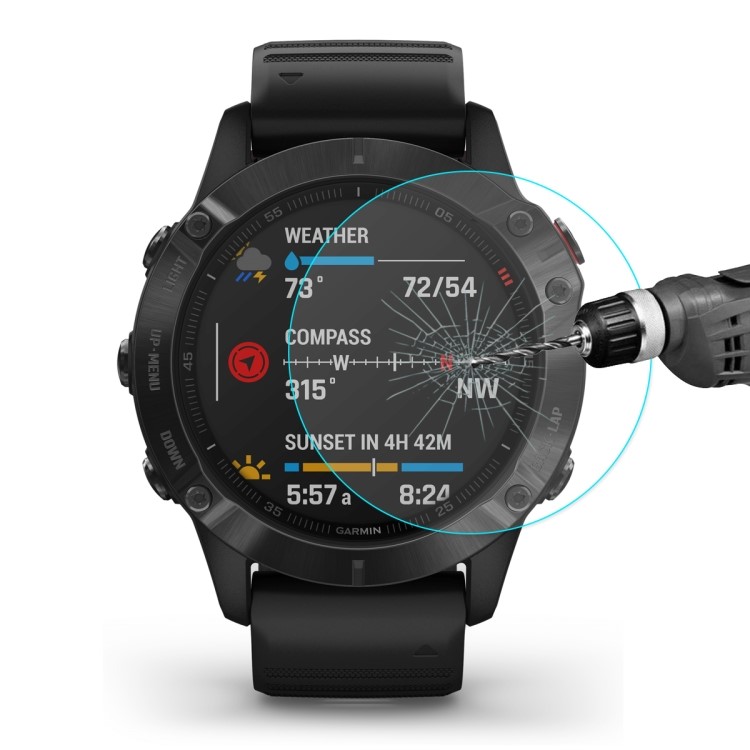 Tvrdené sklo na Garmin Fenix 6X